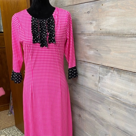 Dainty Jewells Dresses & Skirts - Black white and pink Dainty Jewells swim dress!